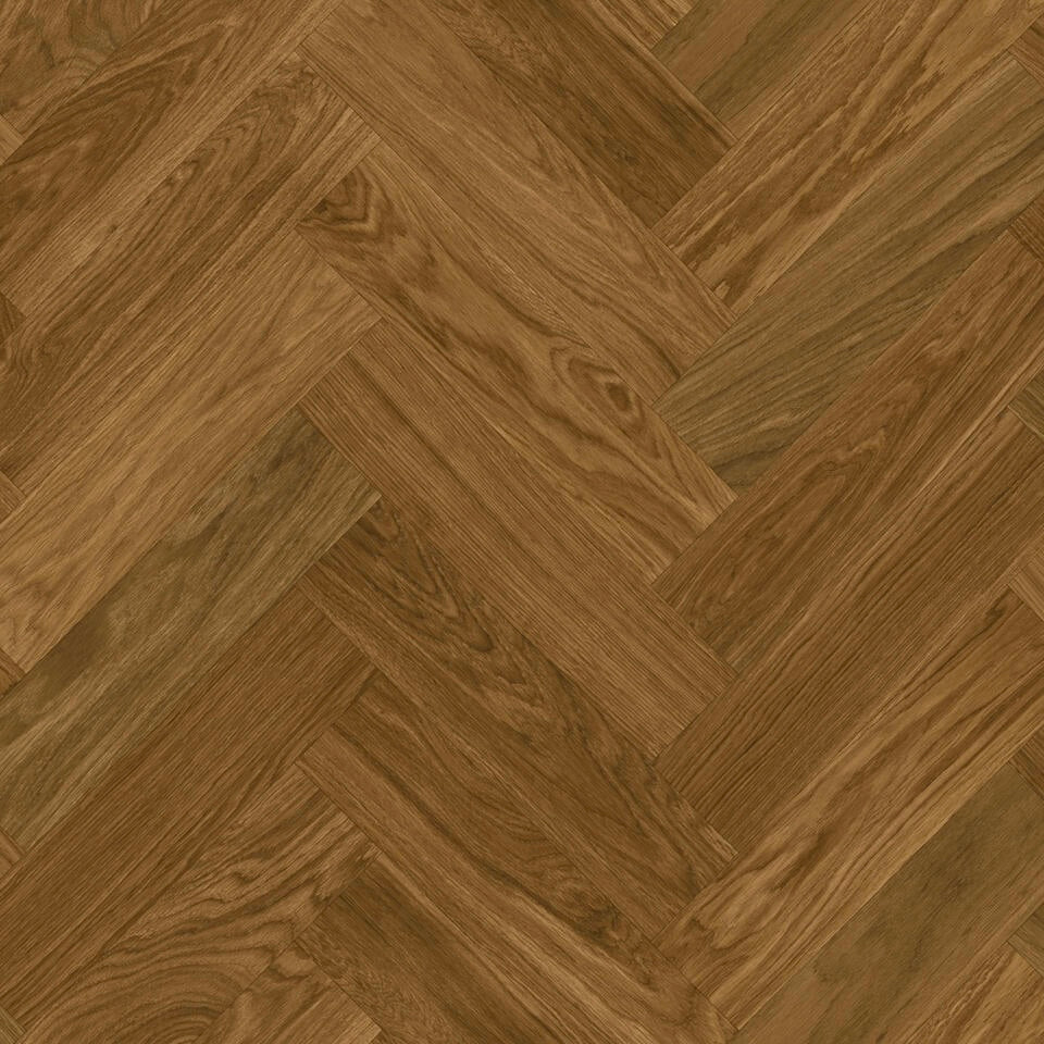 Rhino Floor Gripstar Herringbone Walnut Felt Back