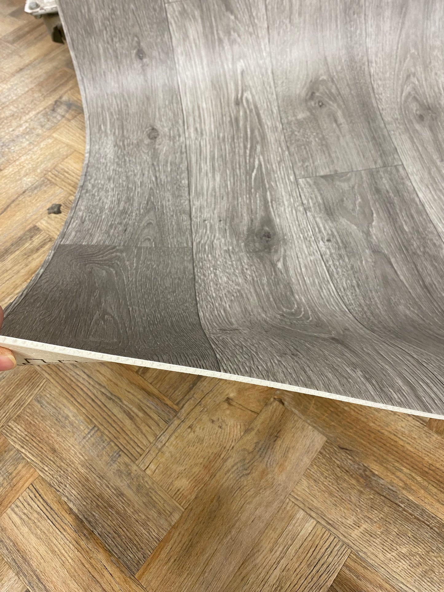 Tarkett Extra Thick Grey Plank