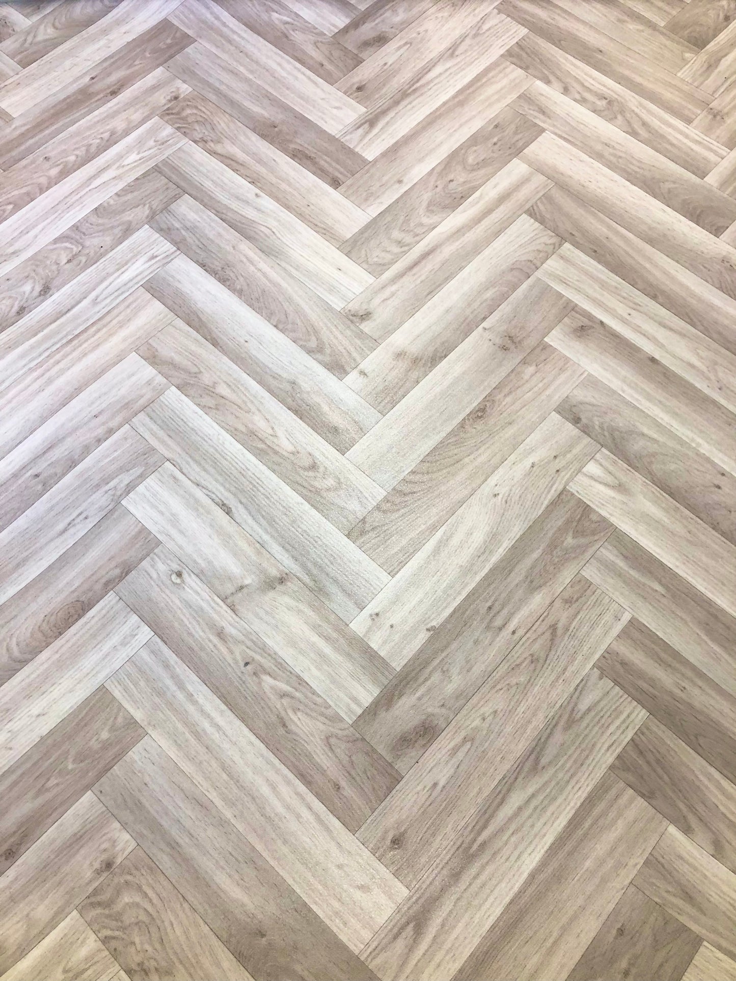 Blue Lagoon Beige Herringbone (Extra Thick)